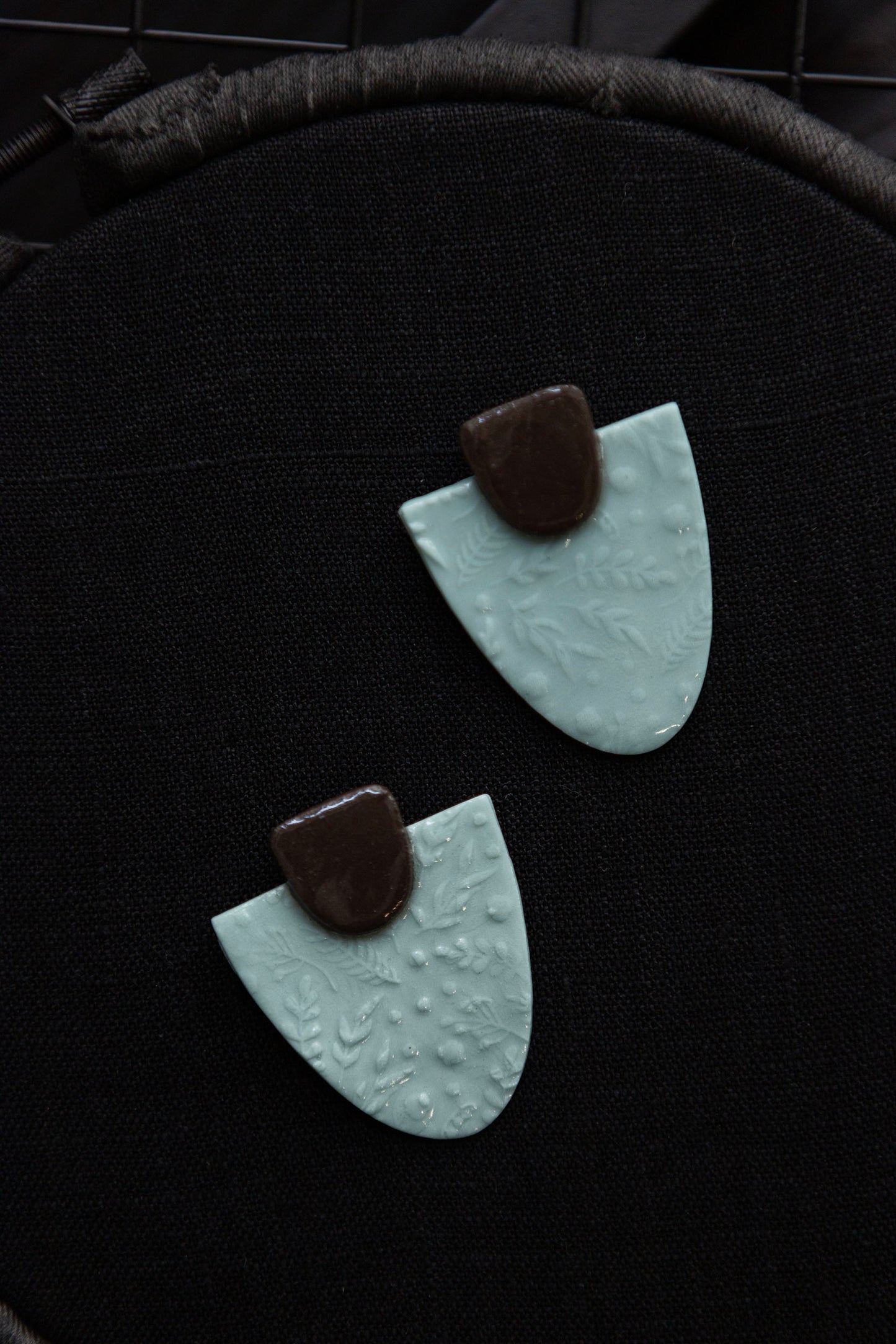 porcelain earrings