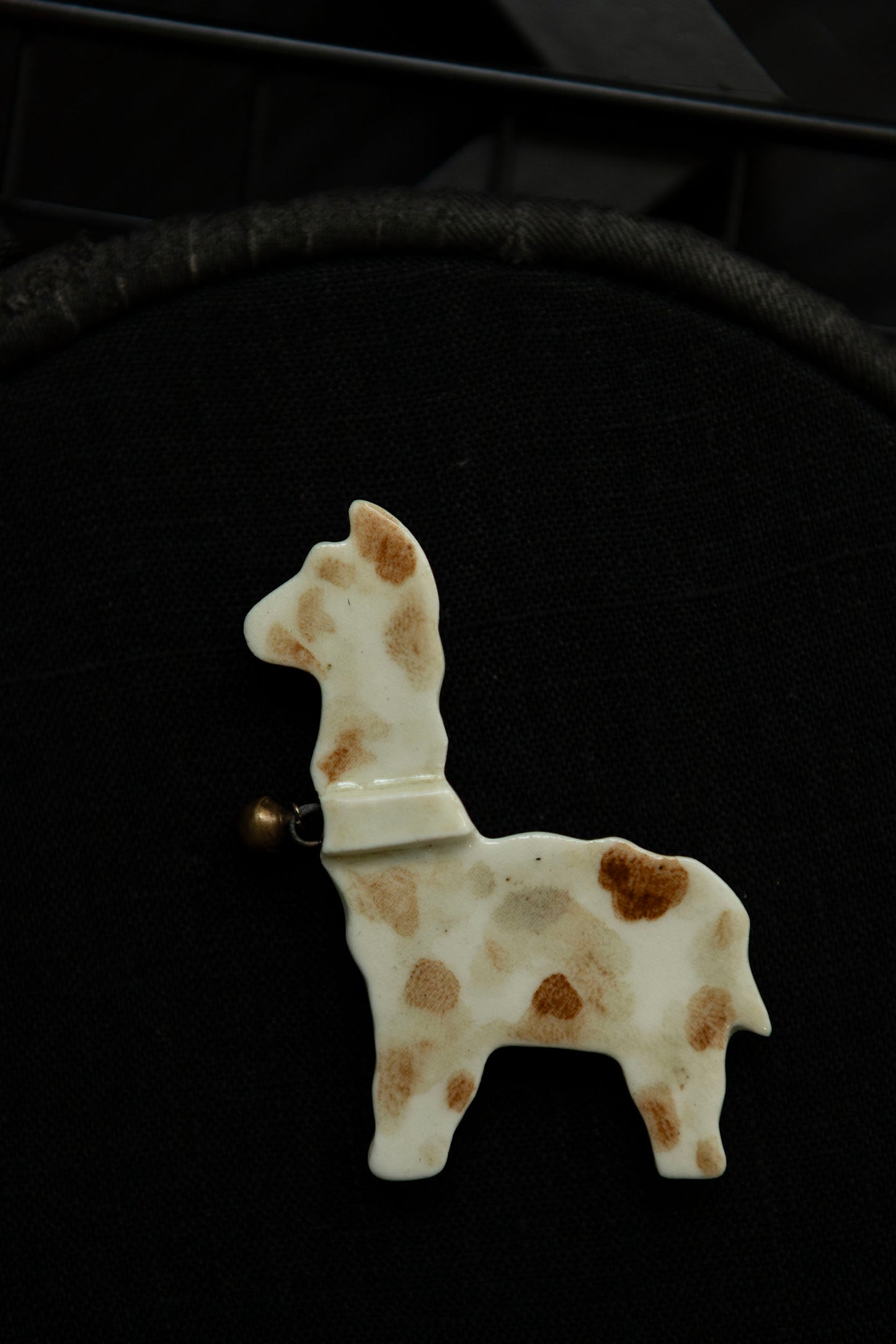 porcelain brooches