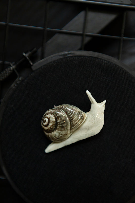 porcelain brooches