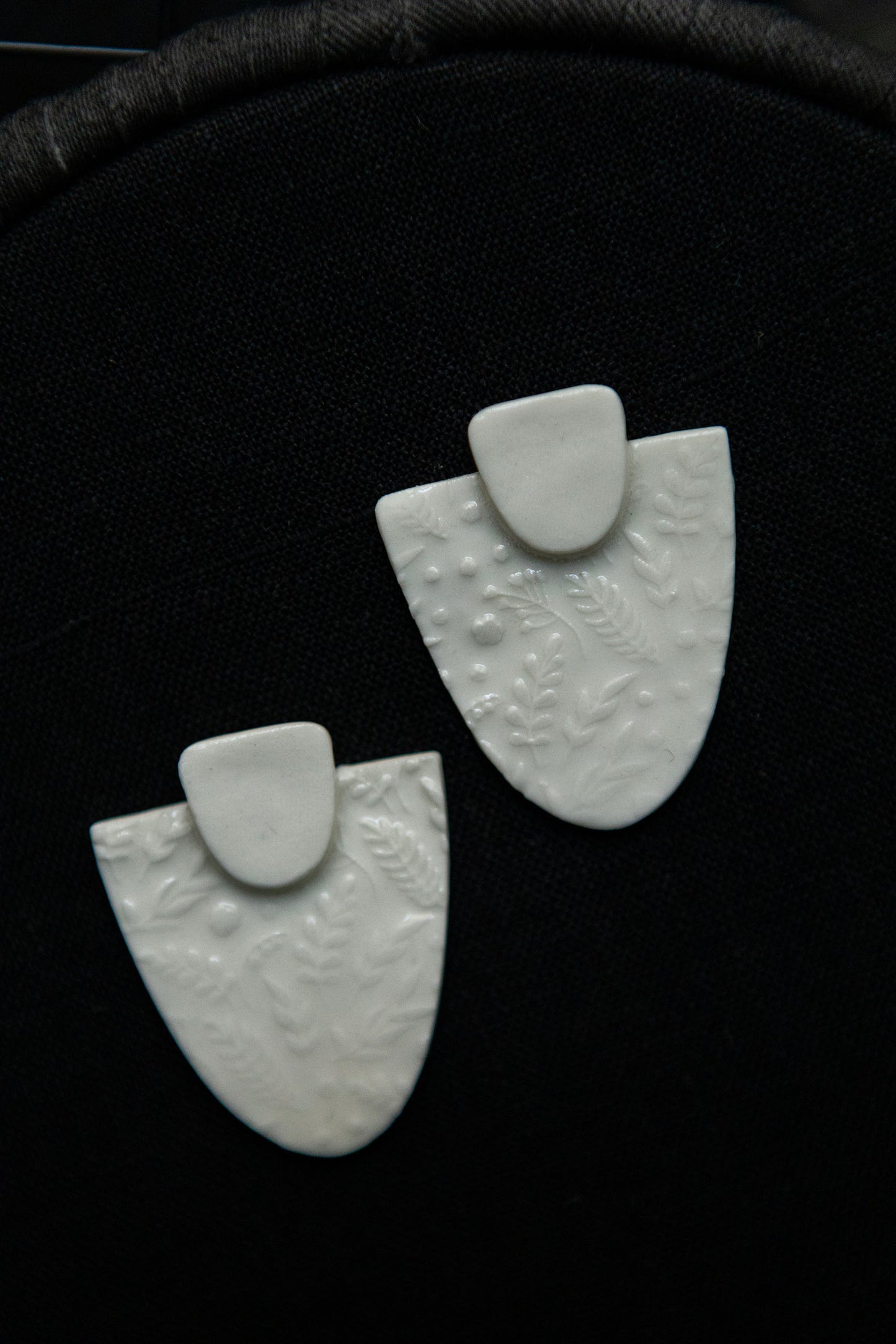 porcelain earrings