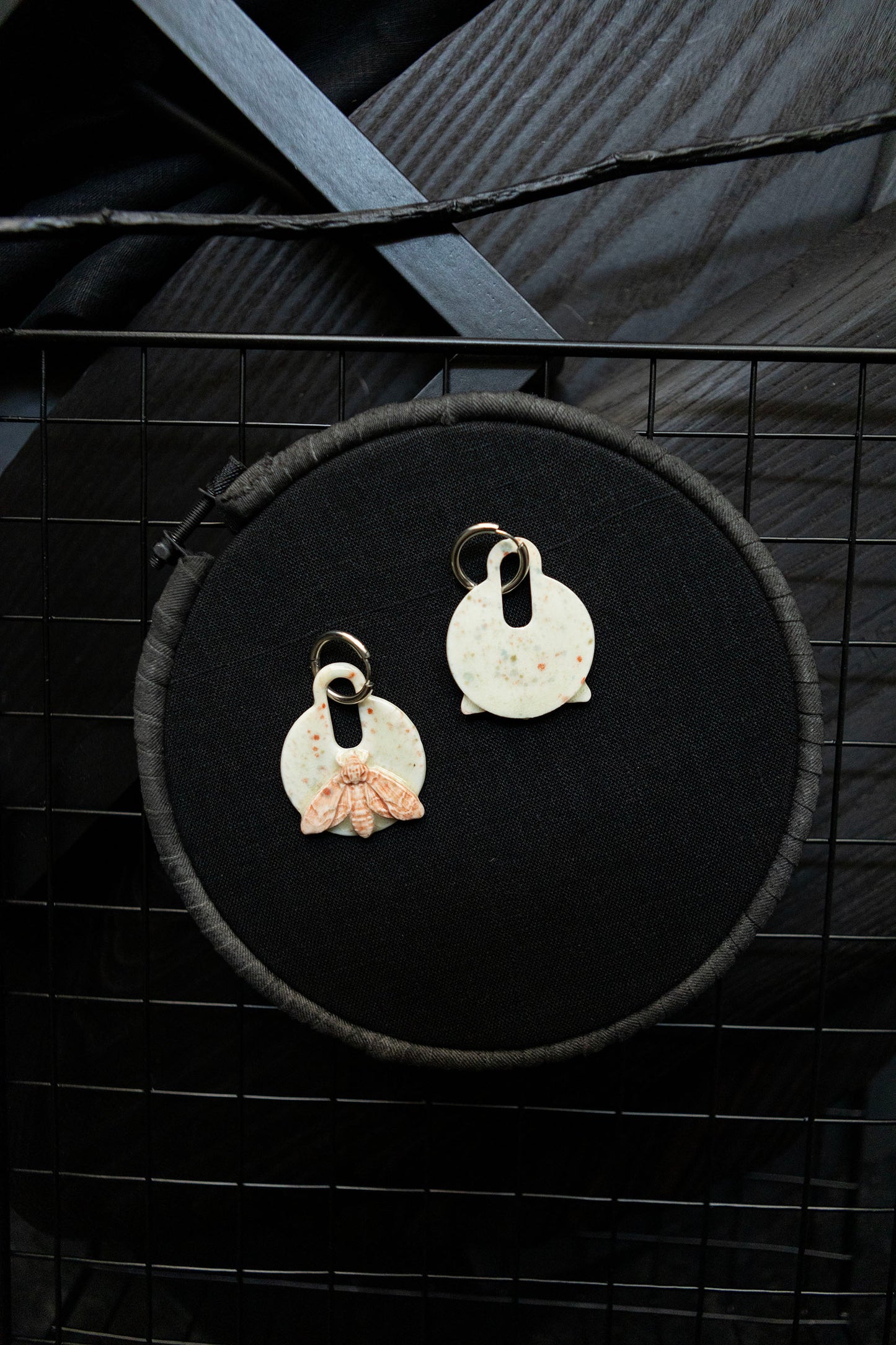 porcelain earrings