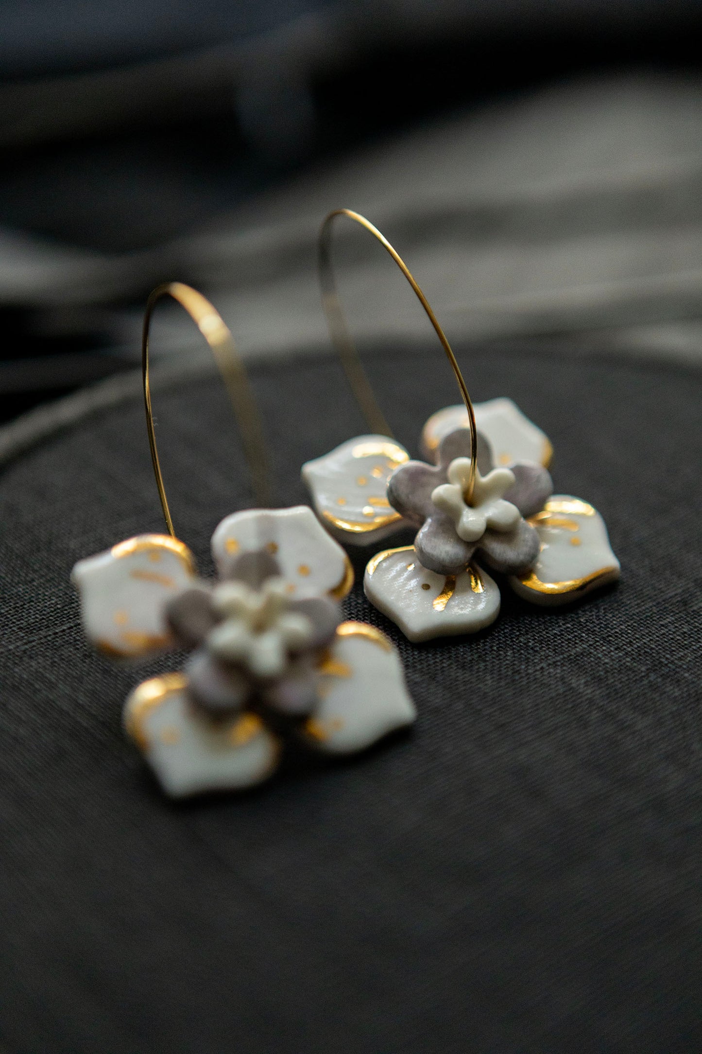 porcelain earrings