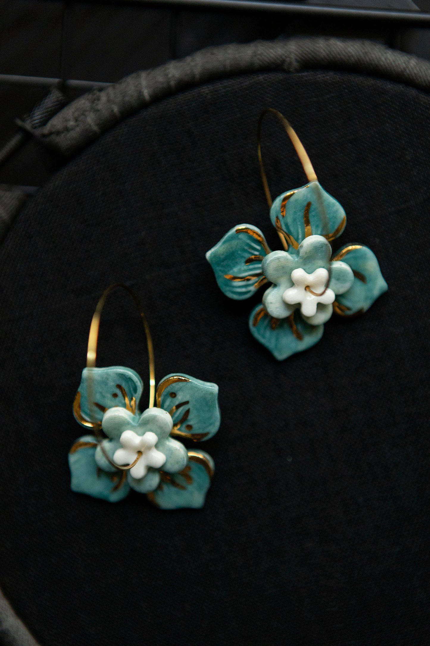 porcelain earrings