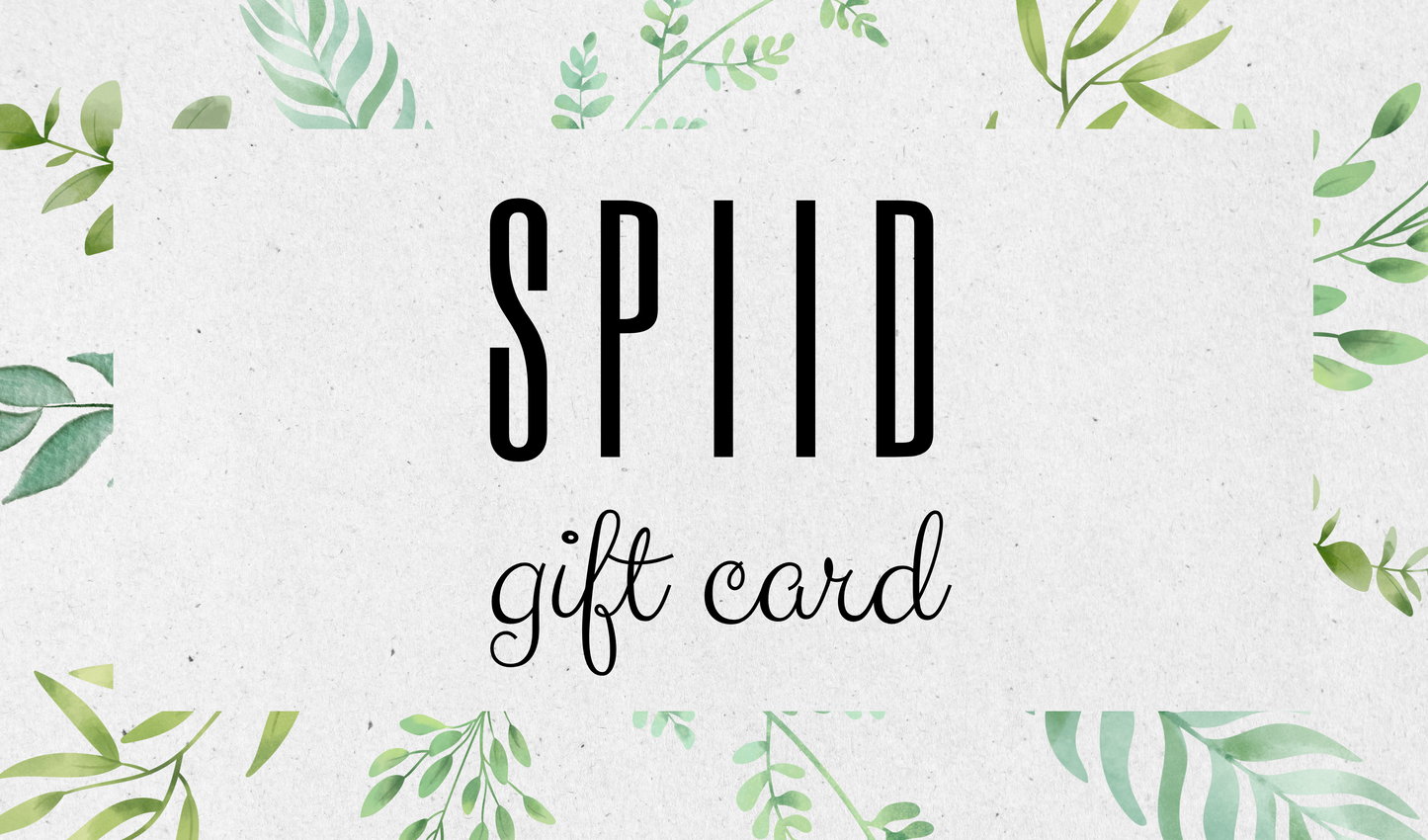 SPIID Gift Card